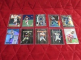 10 Assorted football cards