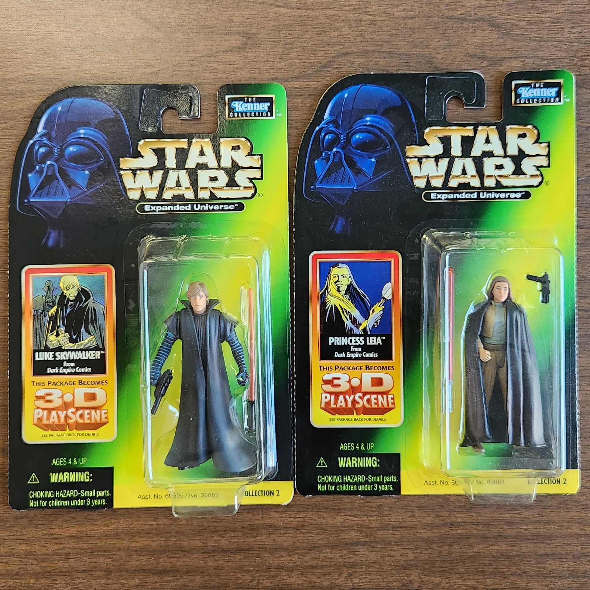 Figure Star Wars Dark Empire - Luke Skywalker - Kenner 1998 - NEUVE Sous Blister