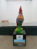 Big Red, sponsored by the Canfield High School Class of 1961, and painted by Kate Antal using