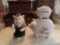 Two pig banks