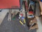 Hand saws, pliers, padlocks, and vise grips