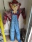 scarecrow, approximately 6 ft tall