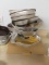 Assorted cake pans