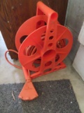 Heavy duty extension cord with cord reel