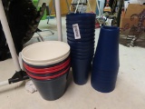 Ikea furniture risers and planters