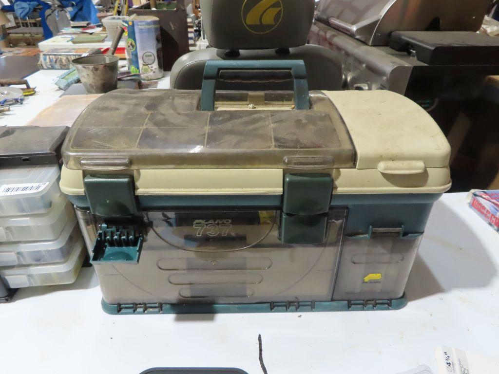 Plano 737 tackle box with tackle