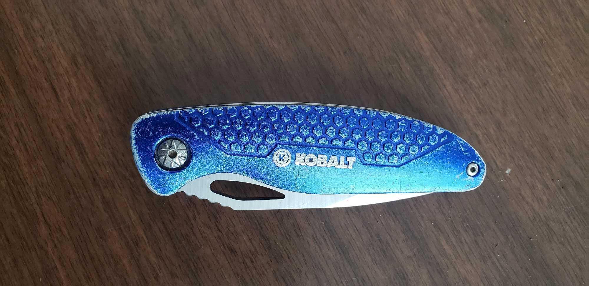 Kobalt pocket knife deals