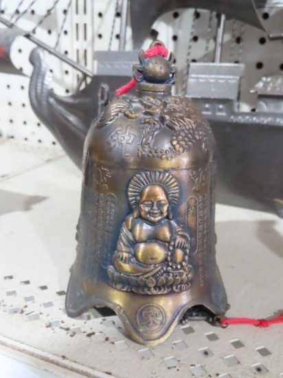 Oriental brass bell
