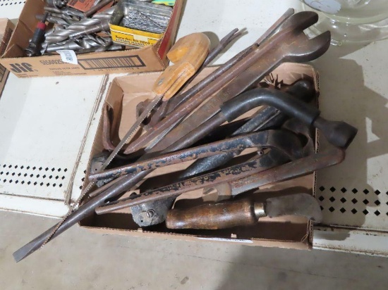 Lot of antique tools