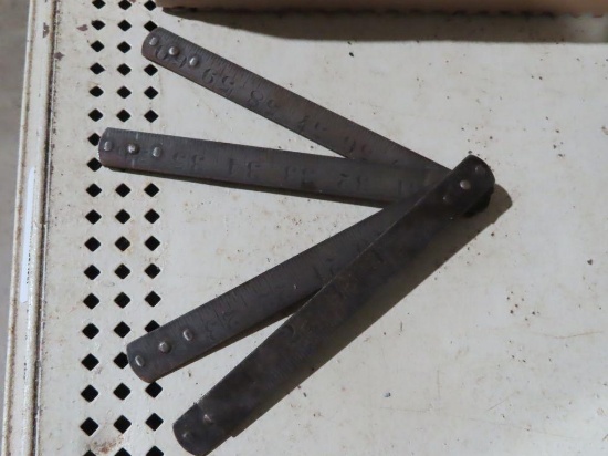 Metal folding measuring tape made in Germany