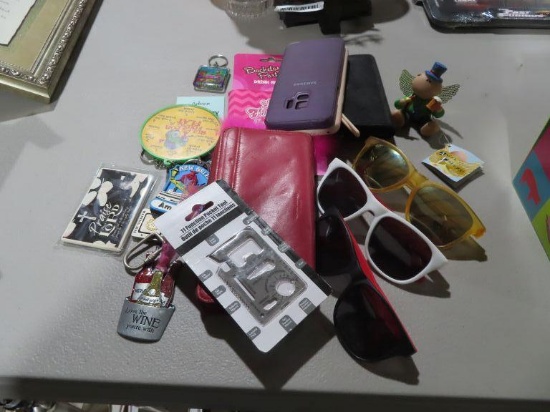 Sunglasses, keychains and Etc