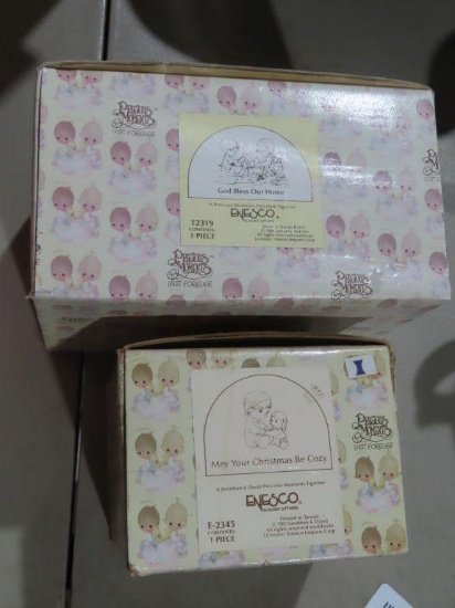 Lot of two Precious Moments figurines