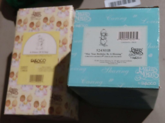 Lot of two Precious Moments figurines