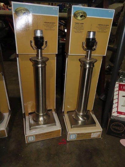Pair of Hampton Bay table lamps
