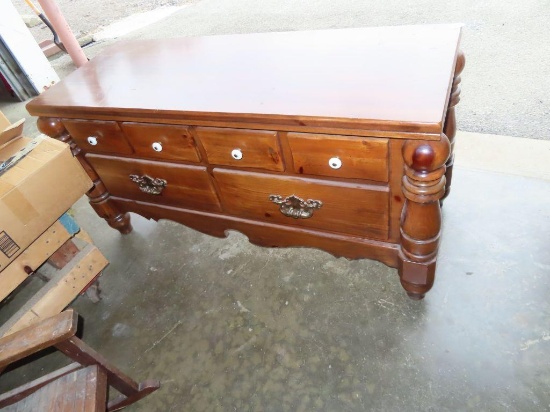 Pine cedar chest. Legs need repaired.