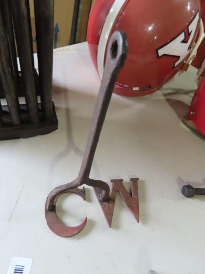 Antique branding iron