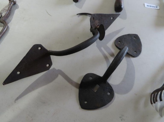 Antique door hardware