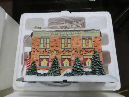Hawthorne Village Yuletide Carolers Barber Shop