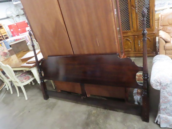 Cherry king size headboard