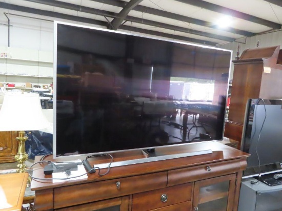 Samsung 65-inch TV with remote