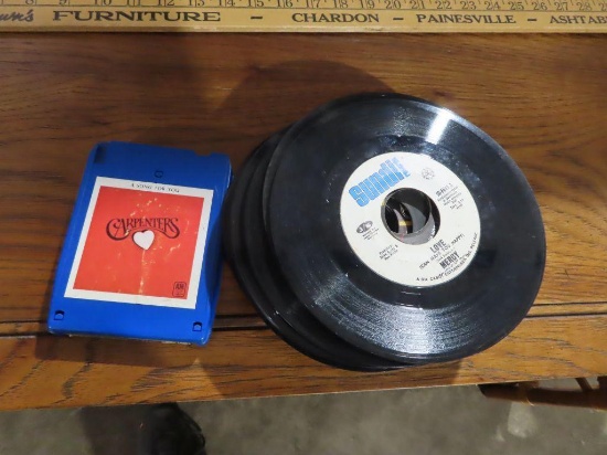 Records and 8-track tape