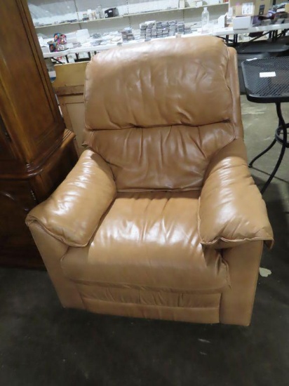 La-Z-Boy faux leather recliner