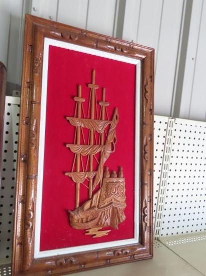 Nautical wooden 3D wall hanging