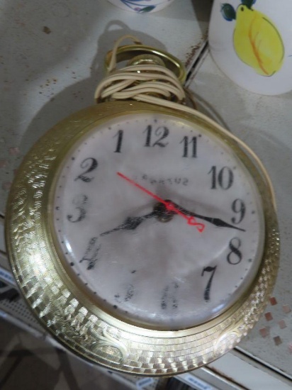 Spartus...wall clock, electric