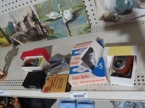 Vintage camera accessories