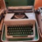 Antique Royal typewriter with case