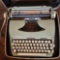 Smith Corona Sterling typewriter with case