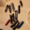 Lot of 12 assorted pocket knives