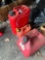 5 gallon metal safety can and plastic gas cans