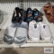 Lot of women's sandals and zip-up shoes