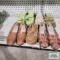 Lot of women's flat shoes and sandals