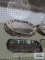 International Silver Company, FB Rogers Silver Company and other footed serving dishes