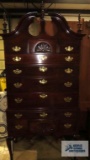 Cherry highboy made by Statton Private Collection