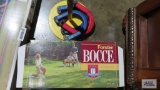 Bocce set and Horseshoe set