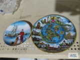 Bavaria Germany...plate and Herford hand painted plate