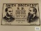 Smith Brothers Cough Drops reproduction sign