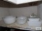 Vintage Pyrex baking dish, Westinghouse baking dishes and mixing bowls