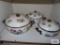 Lot of three floral pans made by Regency