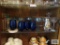 Lot of assorted stemware, martini glasses and etc