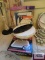 Milk glass cake plate, the original stove wave microwave warming plate, and amethyst glass tray