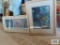Lot of two fish wall hangings