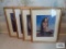 Lot of four mythical prints by David Delamare