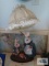 Rabbit figurine lamp