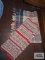 Lot of two throw rugs