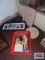 Carnation advertising reproduction tray, the lighthouses of the Great Lakes tray, etc