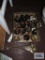 Lot of vintage and antique door hardware